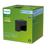 Philips GardenLink wandlamp | Grits | 2700K | IP44 | 1.5W | 24V | Zwart | Uitbreiding  LPH03563 - 2