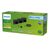 Philips GardenLink wandlamp | Grits | 2700K | IP44 | 4.5W | 24V | Zwart | Set van 3  LPH03572 - 2