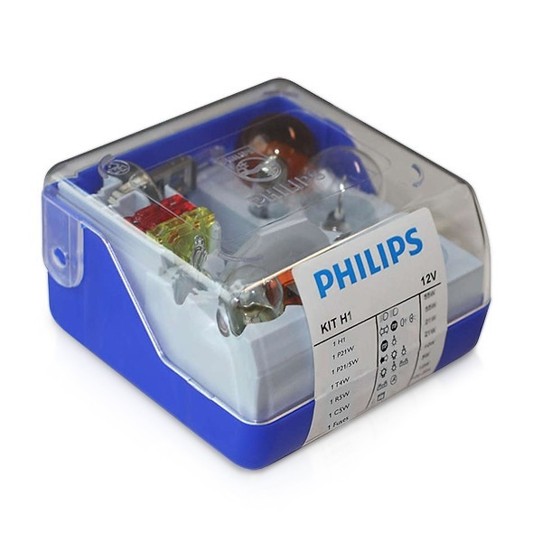 Philips H1 reserveset Halogeen (12V, 55W)  LPH01090 - 1