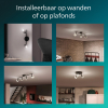 Philips Horen Led Opbouwspot | 1 spot | Zwart | GU10 fitting LPH05073 - 4
