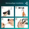 Philips Horen Led Opbouwspot | 3 spots | Ronde basisplaat | Zwart | GU10 fitting LPH05071 - 8