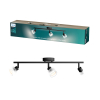 Philips Horen Led Opbouwspot | 3 spots | Zwart | GU10 fitting LPH05070 - 1