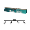 Philips Horen Led Opbouwspot | 4 spots | Zwart | GU10 fitting LPH05072 - 1