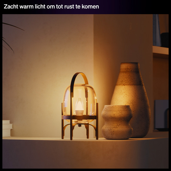 Aanbieding: 2x Philips Hue Slimme E14 led lamp | Kaars C39 | White | 2700K | Zigbee | 3.9W LPH05059 - 2