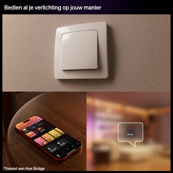 Aanbieding: 2x Philips Hue Slimme schakelaar | Inbouw | Zigbee | Wit LPH05062 - 8