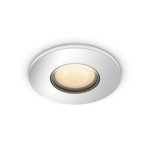 Philips Hue Adore Badkamer inbouwspot | Rond | Chroom | White Ambiance | 1 stuk  LPH03718 - 2
