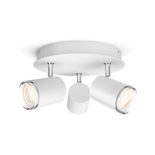 Philips Hue Adore Badkameropbouwspot | Rond | Wit | 3 spots | White Ambiance | incl. dimmer switch  LPH02839 - 2