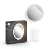 Philips Hue Adore Badkamerspiegellamp | Wit | White Ambiance | incl. dimmer switch  LPH02843 - 1