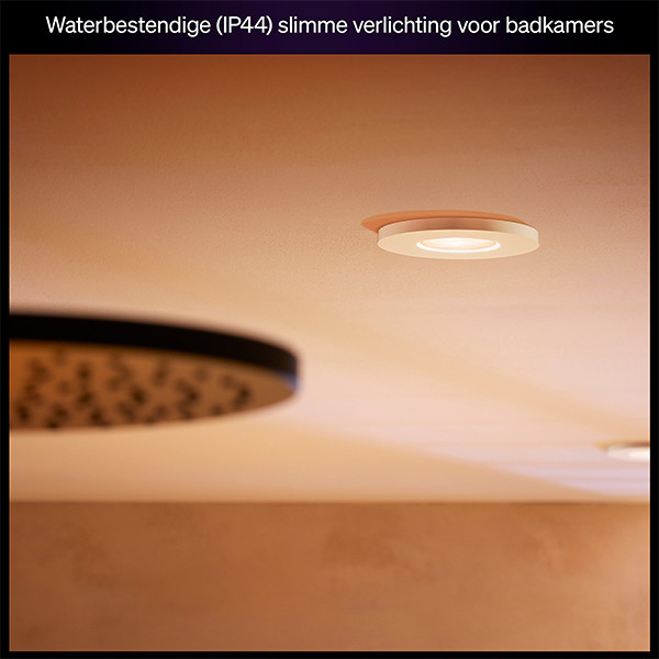 Philips Hue Adore Inbouwspot | Recessed 93mm | White Ambiance | Wit | 4.2W | 3 stuks LPH04055 - 4