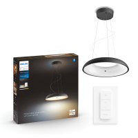 Philips Hue Amaze Hanglamp | Zwart | White Ambiance | incl. dimmer switch  LPH02745