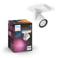 Philips Hue Argenta opbouwspot | Wit | White en Color Ambiance | 1 spot  LPH03916