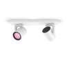 Philips Hue Argenta opbouwspot | Wit | White en Color Ambiance | 2 spots  LPH03913 - 2