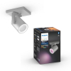 Philips Hue Argenta opbouwspot aluminium | White en Color Ambiance