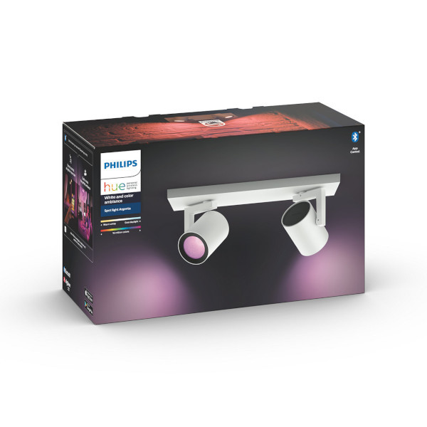 Philips Hue Argenta opbouwspot wit | White en Color Ambiance | 2 spots  LPH01553 - 3
