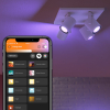 Philips Hue Argenta opbouwspot wit | White en Color Ambiance | 4 spots  LPH01557 - 4