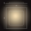 Philips Hue Aurelle Plafondlamp | 60x60 cm | White Ambiance | incl. dimmer switch  LPH02790 - 3