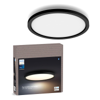 Philips Hue Aurelle Plafondlamp Ø 39.5 cm | White Ambiance | Zwart | 21W LPH04045