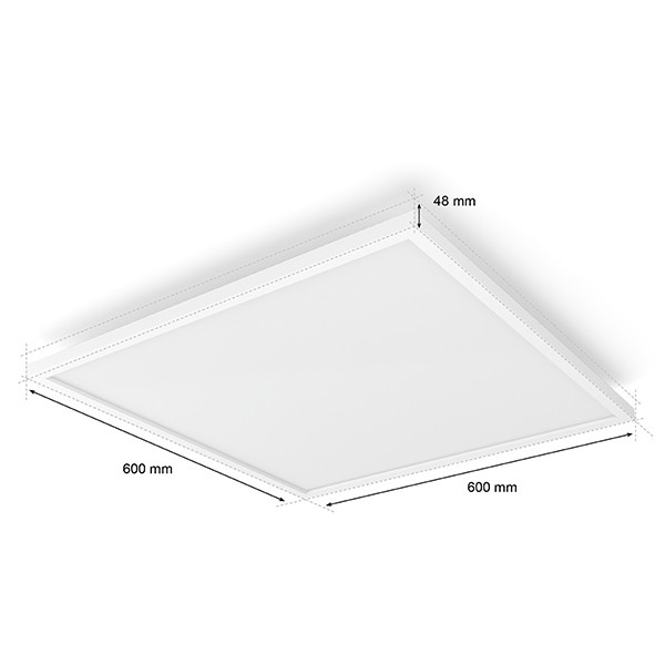 Philips Hue Aurelle Plafondlamp 60x60 cm | White Ambiance | Wit | 39W LPH04049 - 6