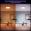 Philips Hue Aurelle Plafondlamp 60x60 cm | White Ambiance | Zwart | 39W LPH04048 - 4