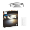 Philips Hue Being Plafondlamp | Aluminium | White Ambiance | incl. dimmer switch  LPH02751