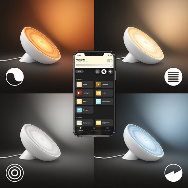 Philips Hue Bloom tafellamp wit | White en Color Ambiance  LPH01481 - 7