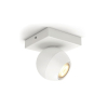 Philips Hue Buckram Opbouwspot | Wit | 1 spot | White Ambiance | incl. dimmer switch  LPH02803 - 10