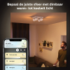 Philips Hue Buckram Opbouwspot | Wit | 4 spots | White Ambiance | incl. dimmer switch  LPH02799 - 4