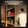 Philips Hue Buckram Opbouwspot | Zwart | 1 spot | White Ambiance | incl. dimmer switch  LPH02804 - 5