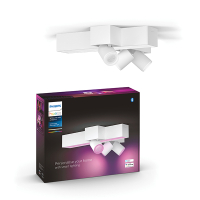 Philips Hue Centris opbouwspot | Kruisvorm | Wit | White en Color Ambiance | 3 spots | V2  LPH03932