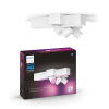 Philips Hue Centris opbouwspot | Kruisvorm | Wit | White en Color Ambiance | 3 spots | V2  LPH03932 - 1