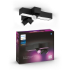 Philips Hue Centris opbouwspot | Kruisvorm | Zwart | White en Color Ambiance | 3 spots | V2  LPH03931 - 1