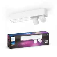 Philips Hue Centris opbouwspot | Wit | White en Color Ambiance | 2 spots | V2  LPH03926