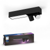 Philips Hue Centris opbouwspot zwart | White en Color Ambiance | 2 spots  LPH01494