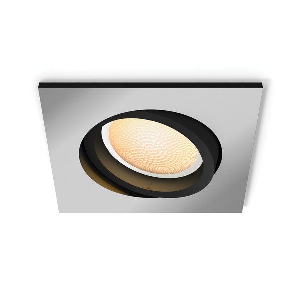 Philips Hue Centura Inbouwspot | Vierkant | Aluminium | White Ambiance | 1 stuk  LPH02831 - 2