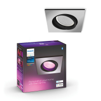 Philips Hue Centura Inbouwspot | Vierkant | Aluminium | White en Color Ambiance | 1 stuk  LPH02825