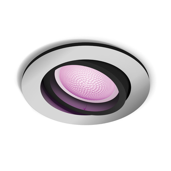 Philips Hue Centura inbouwspot | Rond | Aluminium | White en Color Ambiance | 1 stuk  LPH02819 - 10