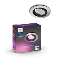 Philips Hue Centura inbouwspot | Rond | Aluminium | White en Color Ambiance | 4.2W | 1 stuk  LPH03905