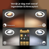 Philips Hue Centura inbouwspot | Rond | Aluminium | White en Color Ambiance | 4.2W | 3 stuks  LPH03906 - 6