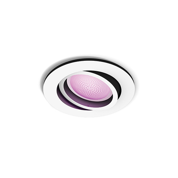 Philips Hue Centura inbouwspot | Rond | Wit | White en Color Ambiance | 4.2W | 1 stuk  LPH03909 - 2
