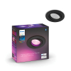 Philips Hue Centura inbouwspot | Rond | Zwart | White en Color Ambiance | 4.2W | 1 stuk  LPH03907 - 1