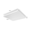 Philips Hue Datura Plafondlamp | 60 x 60 cm | White & Color Ambiance | Wit  LPH03951 - 4