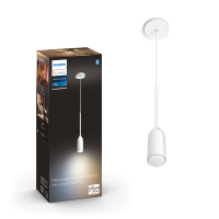 Philips Hue Devote Hanglamp | Wit | White Ambiance | incl. dimmer switch  LPH02755