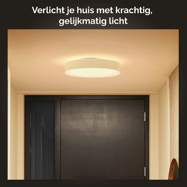 Philips Hue Enrave Plafondlamp | Wit | 26 cm | White Ambiance | incl. dimmer switch  LPH02775 - 5