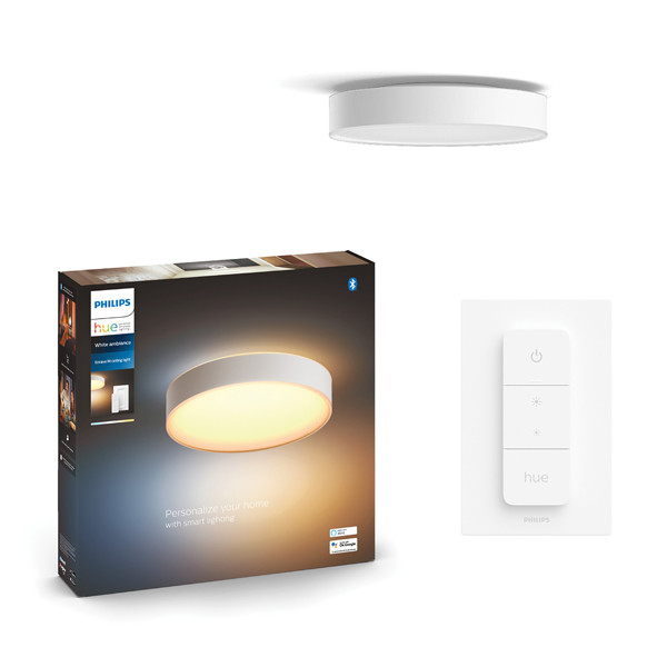 Philips Hue Enrave Plafondlamp | Wit | 42 cm | White Ambiance | incl. dimmer switch  LPH02779 - 1