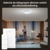 Philips Hue Enrave Plafondlamp | Wit | 55 cm | White Ambiance | incl. dimmer switch  LPH02781 - 6