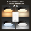 Philips Hue Enrave Plafondlamp | Zwart | 38 cm | White Ambiance | incl. dimmer switch  LPH02778 - 4