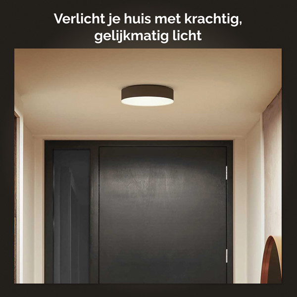 Philips Hue Enrave Plafondlamp | Zwart | 38 cm | White Ambiance | incl. dimmer switch  LPH02778 - 5