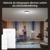 Philips Hue Enrave Plafondlamp | Zwart | 55 cm | White Ambiance | incl. dimmer switch  LPH02782 - 6