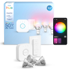 Philips Hue Essential Starterkit GU10 | RGB + 2200-6500K | 3 lampen, 1 dimmer en 1 bridge LPH04573 - 1