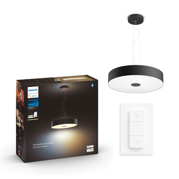 Philips Hue Fair Hanglamp | Zwart | White Ambiance | incl. dimmer switch  LPH02762 - 1